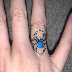 Silver Spider Ring
